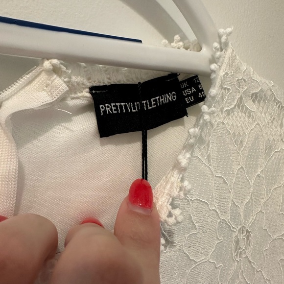 PLT White Lace Dress NWT - Picture 2 of 4